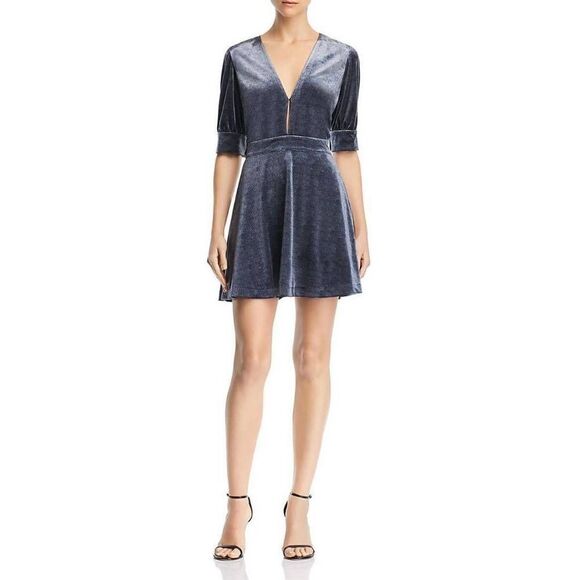 The East Order Thistle A Line Mini Dress in Navy size XS - Picture 1 of 10